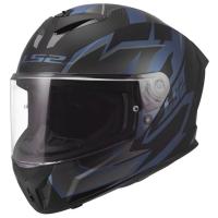 LS2 Мотошлем FF820 Rapid III Xtrem Black Blu Petrol в Перми