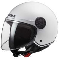 LS2 Мотошлем OF558 Sphere Lux Solid белый в Перми