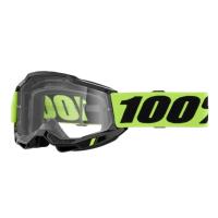 100% Очки подростковые Accuri 2 Neon Yellow / Clear в Перми