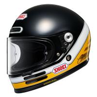 Shoei Мотошлем Glamster 06 Abiding черно-бело-желтый TC-3 в Перми