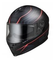 IXS Шлем HX 1100 2.1 Чёрный/Красный в Перми