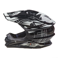 AiM Шлем кроссовый JK803S White/Black в Перми