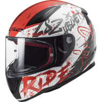 LS2 Шлем FF353 Rapid Naughty Бело-красный в Перми