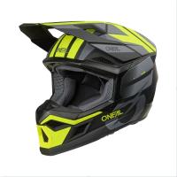 Oneal Кроссовый шлем 3Series Ride V.25 черный/желтый в Перми