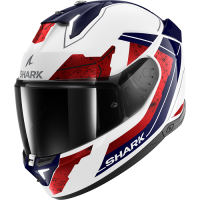 Shark Шлем Skwal i3 Rhad White/Chrome/Red в Перми