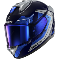 Shark Шлем Skwal i3 Rhad Blue/Chrome/Silver в Перми