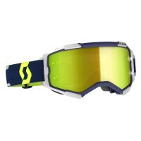 Scott Очки кроссовые Fury blue/grey yellow chrome works в Перми
