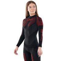 Dragonfly Термофутболка DF 3DThermo Red с длинным рукавом Woman в Перми
