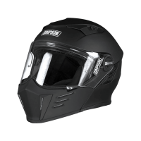Simpson Шлем модуляр Darksome Matt Black в Перми