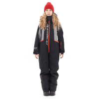 Dragonfly Зимний утепленный комбинезон Gravity for Teen Black - Grey 2024 в Перми