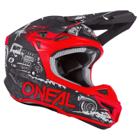 ONEAL Кроссовый шлем 5Series HR Черный/Красный в Перми