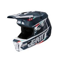Leatt Шлем кроссовый Helmet Kit Moto 3.5 V25 Blue в Перми