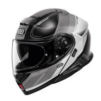 Shoei Мотошлем Neotec 3 Sharpen черно-бело-серый в Перми