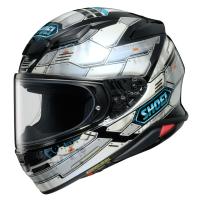 Shoei Мотошлем NXR 2 Fortress серо-черно-голубой в Перми