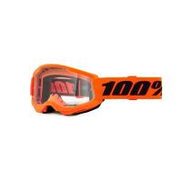 100% Очки подростковые Strata 2 Junior Neon Orange / Clear в Перми