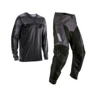 Leatt Детский комплект джерси + штаны Ride Kit 3.5 Jr  V26 Stealth Black-Grey в Перми
