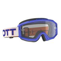 Scott Очки Split OTG white/blue clear works в Перми