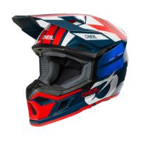 Oneal Кроссовый шлем 3Series Ride V.25 синий/белый в Перми