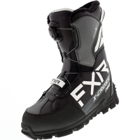 FXR Ботинки снегоходные X-Cross Pro BOA с утеплителем Black/White в Перми