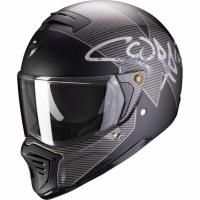 Scorpion Exo Мотошлем HX1 Taktic Матовый Черный/Серый/Белый в Перми