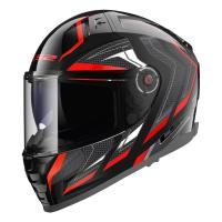 LS2 Мотошлем FF811 Vector II Alizer черно-красный в Перми