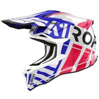 Airoh Мотошлем Strycker Brave Blue/Red Gloss в Перми