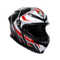 AGV Шлем K6 S 2206 Karve Matt Black/White/Red в Перми