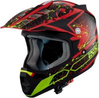 IXS Шлем HX 278 2.0 Kid Черно-красный в Перми