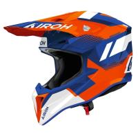 Airoh Шлем Wraaap Vision Orange-Blue Gloss в Перми