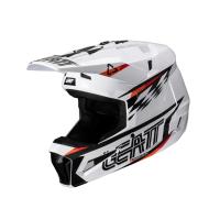 Leatt Шлем кроссовый Helmet Kit Moto 3.5 V25 White в Перми