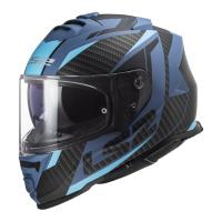 LS2 Мотошлем FF800 Storm II Racer матовый синий в Перми