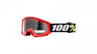 100% Очки детские Strata Mini Goggle Red/Clear Lens в Перми