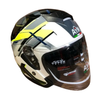 AiM Шлем JK526 Yellow/Grey/White в Перми