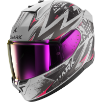 Shark Шлем D-Skwal 3 Blast-R Mat Silver/Violet/Black в Перми