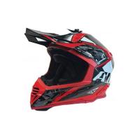 AiM Шлем RH855 Carbon Terrain Black/Red в Перми
