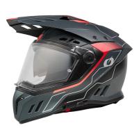 Oneal Шлем кроссовый со стеклом Sierra RS Echo красный/черный в Перми