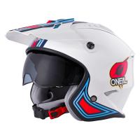 ONEAL Шлем открытый Volt MN1, глянец Белый/красный в Перми