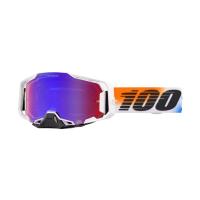 100% Очки Armega Hiper 2025 United / Mirror Red/Blue в Перми