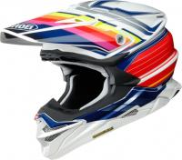 Shoei Шлем VFX-WR Pinnacle красно-черно-желтый TC-1 в Перми