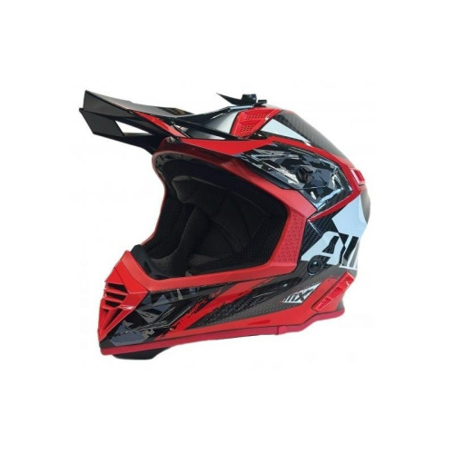 AiM Шлем RH855 Carbon Terrain Black/Red в Перми