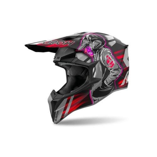 Airoh Шлем Wraaap Cyber Red Matt в Перми
