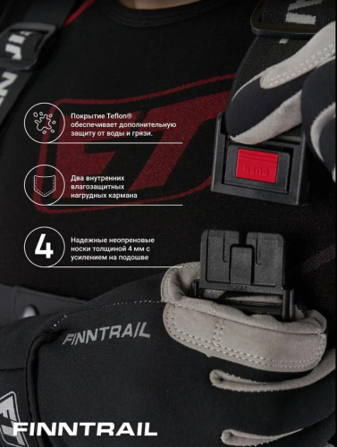 Finntrail Вейдерсы Speedmaster-Z 1529 Graphite в Перми