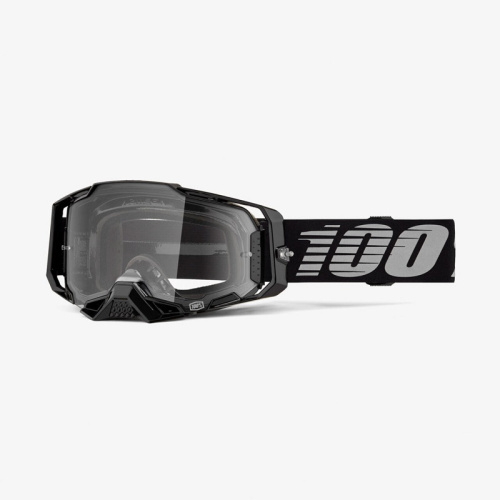 100% Очки Armega Goggle Black / Clear в Перми