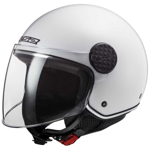 LS2 Мотошлем OF558 Sphere Lux Solid белый в Перми
