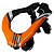 Leatt Защита шеи подростковая 3.5 Neck Brace Junior Orange в Перми