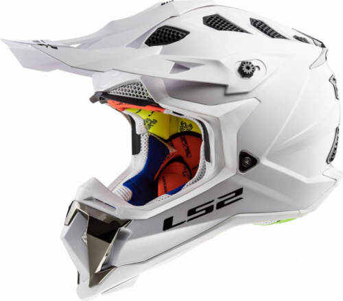 LS2 Мотошлем MX470 Subverter Solid белый в Перми