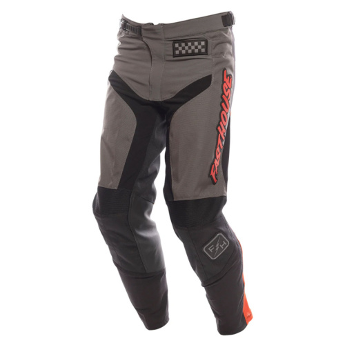 Fasthouse Брюки Grindhouse Pant Gray/Red в Перми