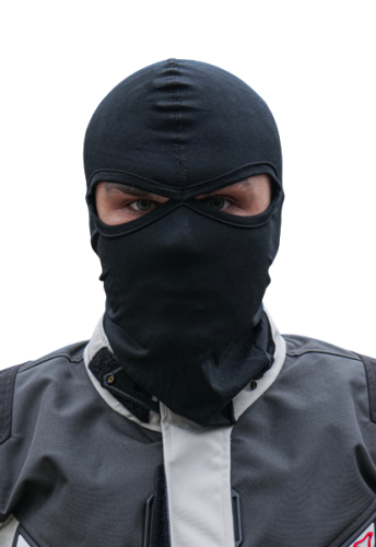 MotoLike Подшлемник Хлопок/Эластан Черный Ninja в Перми
