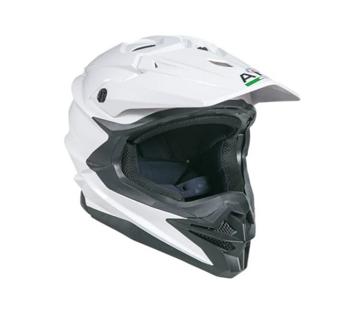 AiM Шлем кроссовый JK803 White Glossy в Перми