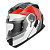 Acerbis Шлем Serel 22-06 White/Red в Перми
